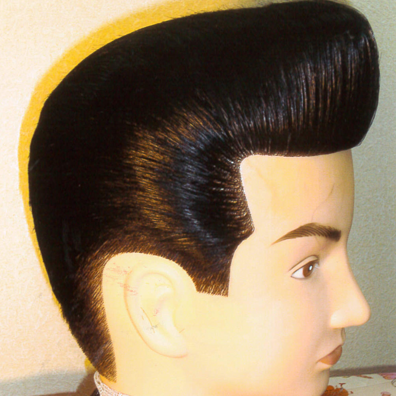 ダイヤモンドリーゼントスタイル（例1）