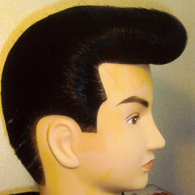 フロントロングリーゼントスタイル（例1）