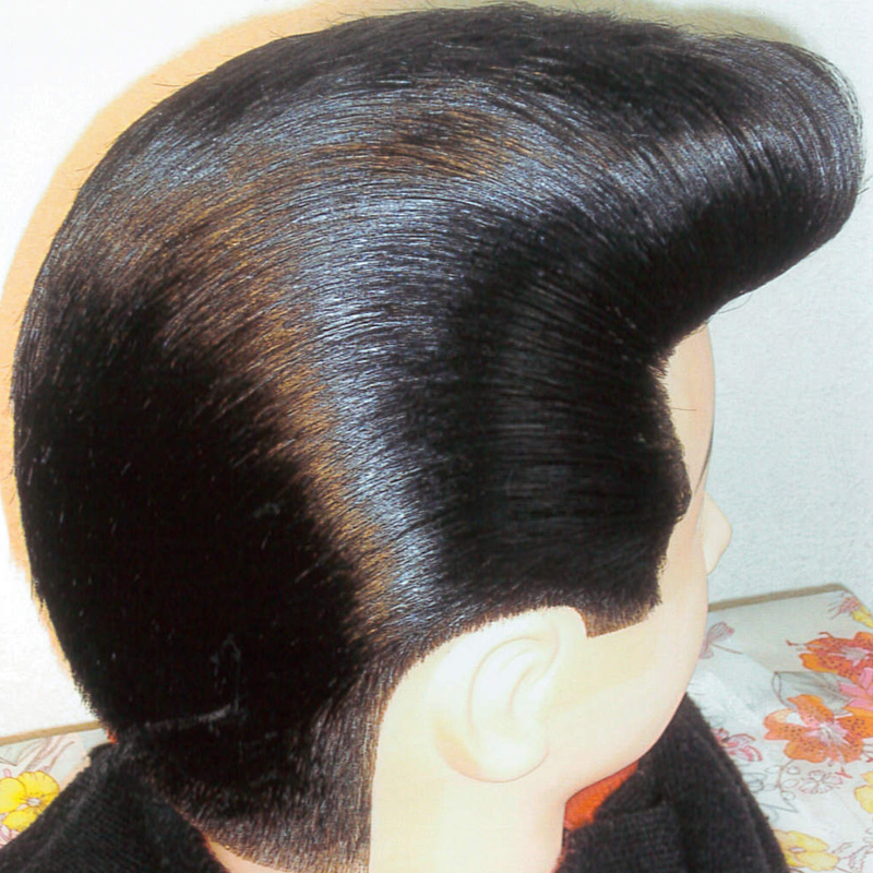 フロントロングリーゼントスタイル（例2）